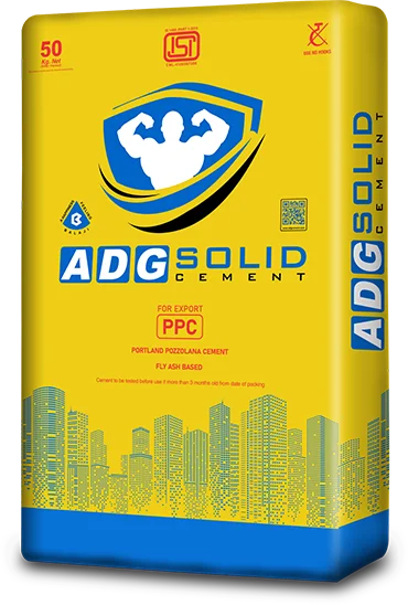 ADG Solid Cement PPC 50Kg