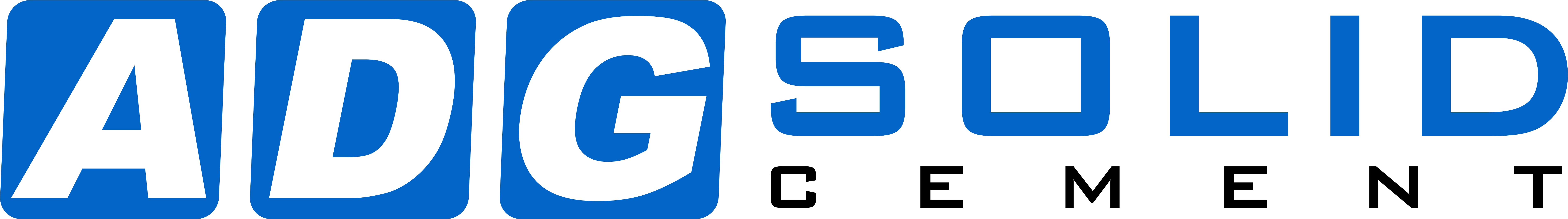 Adg solid cement logo